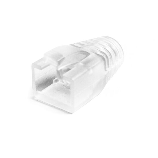 RJ45 Cat6A Clear Strain Relief Boot 7mm OD Bag of-preview.jpg